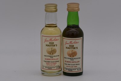 Lot 17 - James MacArthur's - Dalmore, single Highland malt whisky, two bottlings