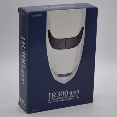 Lot 670 - Tomix Japan N gauge model railways, 92991 J.R. 300-3000 Tokaido/Sanyo Shinkansen set