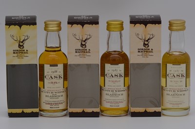 Lot 116 - Gordon & MacPhail Cask Strength - Bladnoch, three bottlings