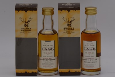 Lot 120 - Gordon & MacPhail Cask Strength - Glenburgie 1966, two bottlings