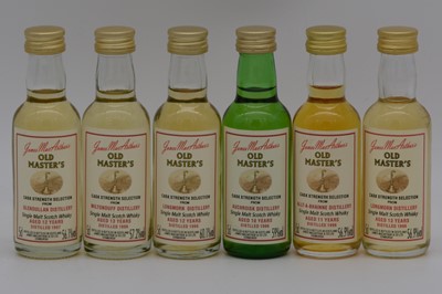 Lot 35 - James MacArthur's - twelve assorted Speyside whiskies