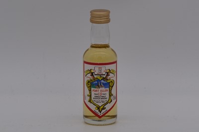 Lot 50 - Mini Bottle Club - Port Ellen 1979, 13 year old, Single Cask