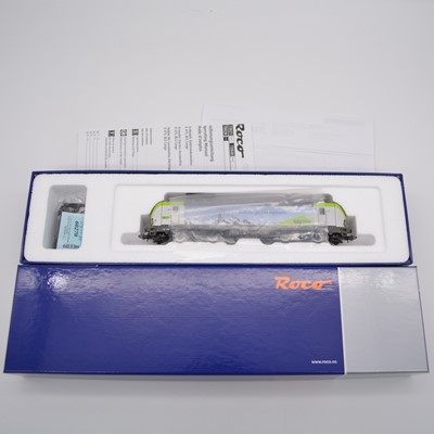 Lot 29 - Roco HO gauge model railway diesel locomotive, ref 73927 475 411-5 BLS Cargo