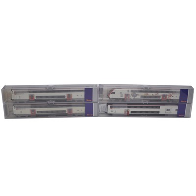 Lot 36 - Four Roco HO gauge model railways passenger coaches SBB tri-level control coach etc
