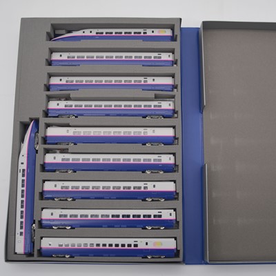 Lot 675 - Tomix Japan N gauge model railways, 92576 J.R. E2-1000 Tohoku Shinkansen 'Yamabiko'