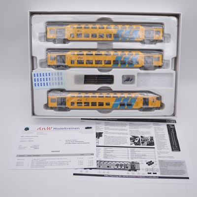 Lot 44 - Artitec HO gauge model railway3-car set, ref 20.175.02 DDM1 set, type Bvk
