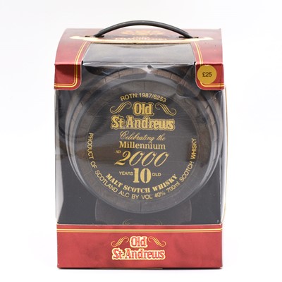 Lot 58 - Old St Andrews - Barrel of Scotch whisky, 10 year old, Millennium edition