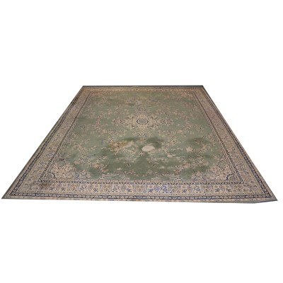 Lot 442 - Three large machine made carpets, Persian pattern