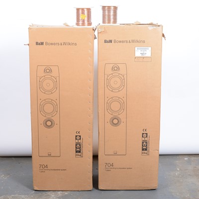 Lot 296 - Pair of Bowers & Wilkins speakers