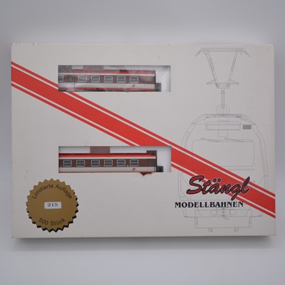Lot 59 - Stängl Modellbahnen HOe model railway set, OBB Schmalspurtriebwagens Baureihe 4090