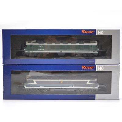 Lot 78 - Two Roco HO model railway diesel locomotives