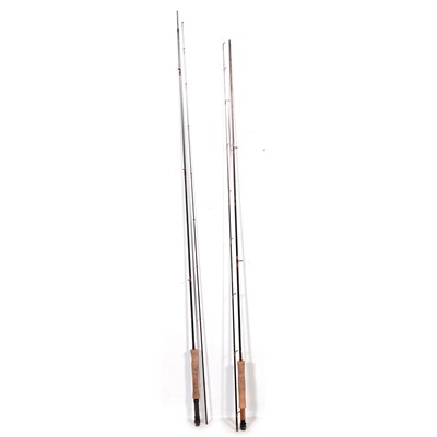 Lot 131 - Two carbon fibre fishing rods