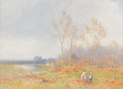 Lot 216 - J B Noel, Autumn landscape