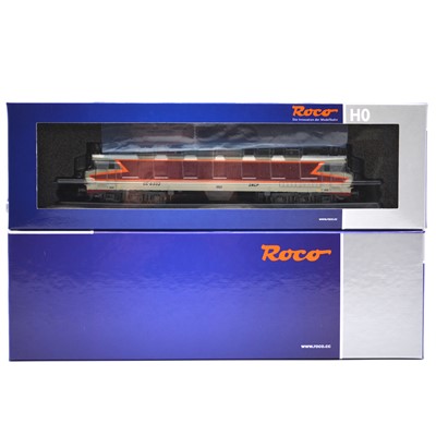 Lot 472 - Two Roco HO model railway diesel locomotives