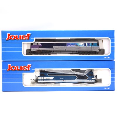 Lot 115 - Two Jouef HO gauge model railway diesel locomotives.
