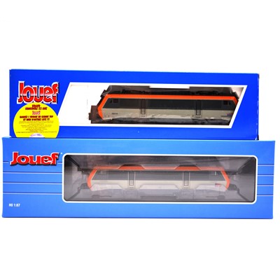 Lot 117 - Two Jouef HO gauge model railway diesel locomotives