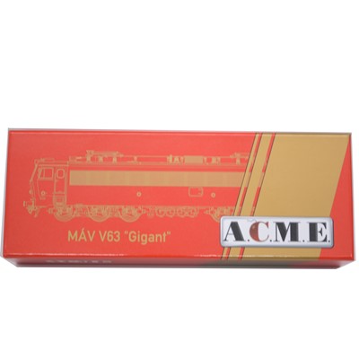Lot 131 - ACME HO gauge model railway diesel locomotive, ref 60183 V63 037 MAV, boxed.