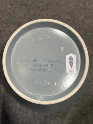 Lot 1050 - Keith Murray for Wedgwood, a banded vase