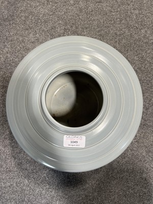 Lot 1049 - Keith Murray for Wedgwood, a squat vase