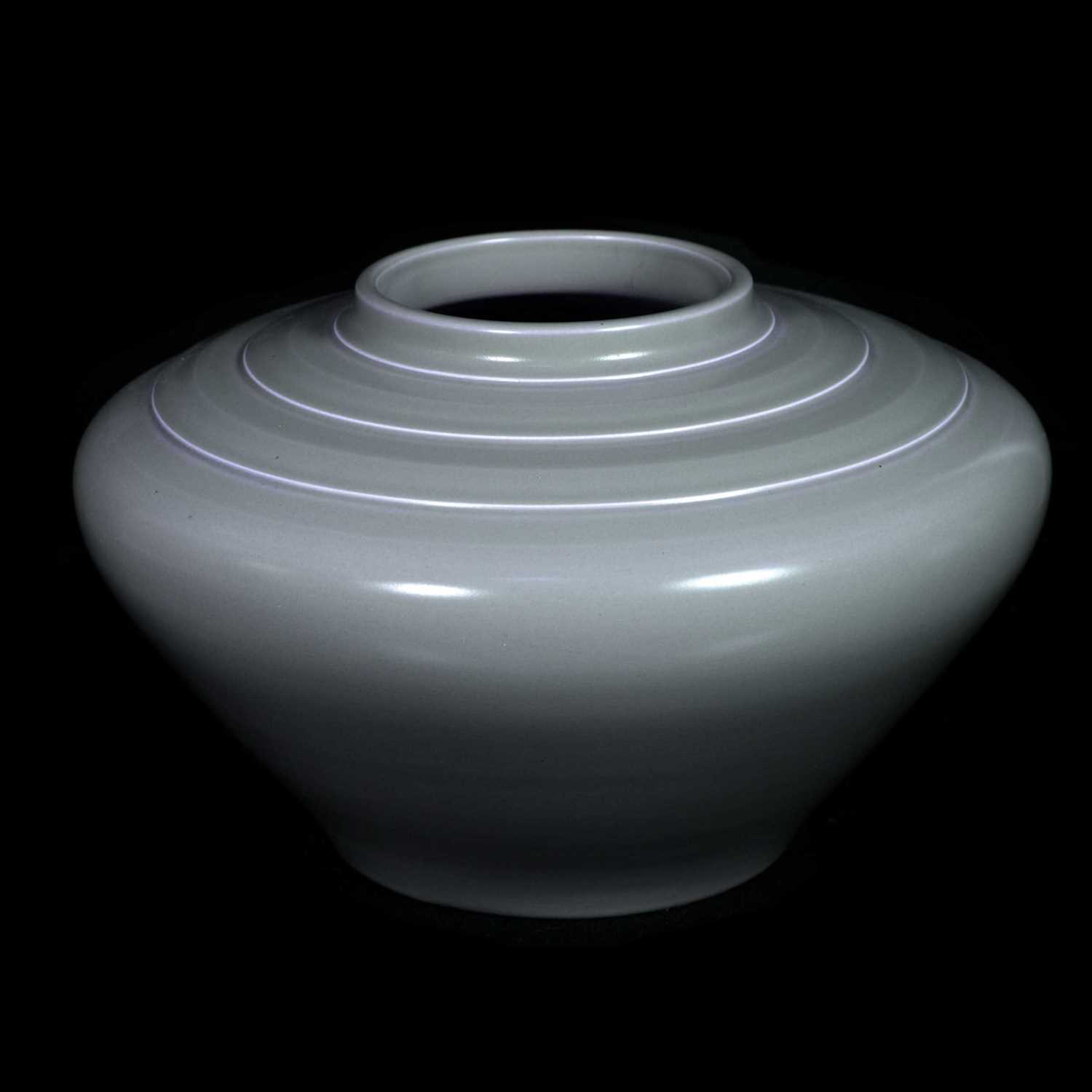 Lot 1049 - Keith Murray for Wedgwood, a squat vase