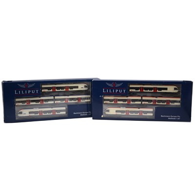 Lot 137 - Liliput Bachmann HO gauge model railways, two sets including ref L133991 Regional FLIRT