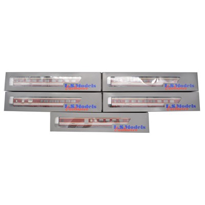 Lot 166 - LS Models Exclusive HO model railway passenger coaches