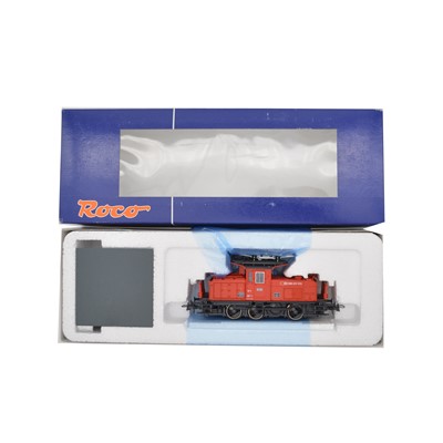 Lot 177 - Roco HO gauge model railway diesel locomotive ref 62665 SBB 16409, boxed.
