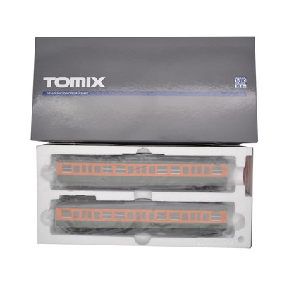 Lot 564 - Tomix HO model railway passenger coaches ref HO-9026 JR 115-1000, 2-car, boxed.