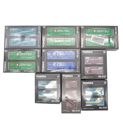 Lot 584 - Tomix HO model railway container packs