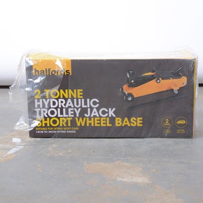 Lot 259 - Halford two tonne trolley jack