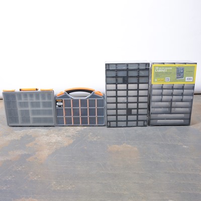 Lot 231 - Ten various storage cabinets.