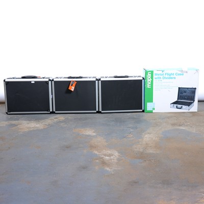 Lot 234 - Four metal flight cases.