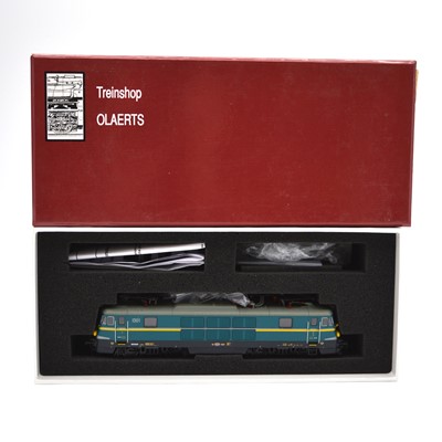 Lot 236 - Treinshop Olaerts HO gauge model railway locomotive, SNCB type 15 #1501, boxed.