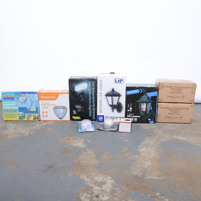 Lot 256 - Quantity of various outside lights.