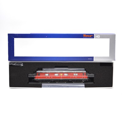 Lot 241 - Roco HO gauge model railway locomotive ref 72598 SBB 11677, boxed.