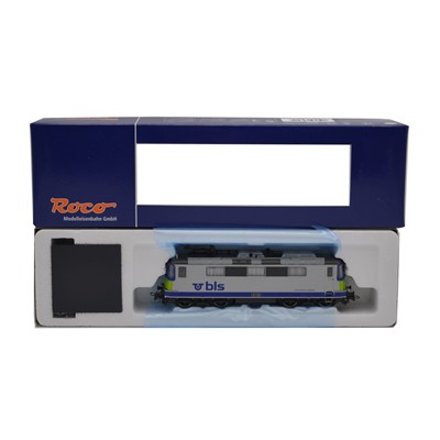 Lot 244 - Roco HO gauge model railway locomotive ref 62691 BLS 420 504-3, boxed.