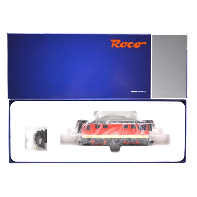 Lot 250 - Roco HOe gauge model railway locomotive, ref 33298 OBB 2095 006-9, boxed.