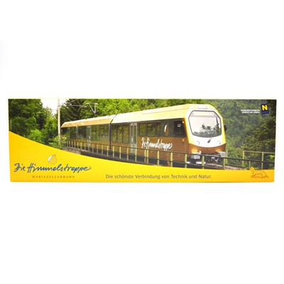Lot 252 - Leopold Halling HOe gauge model railway 3-car set, ref HTP-ET9-M Novog Himmelstreppe ET9