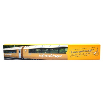 Lot 254 - Leopold Halling HOe railway 2-car set, ref HTP-PAN-SET2 Mariazellerbahn Panoramawagen