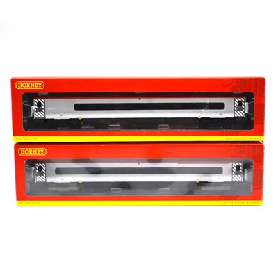Lot 590 - Two Hornby OO gauge model railway Pendolino passenger coaches.