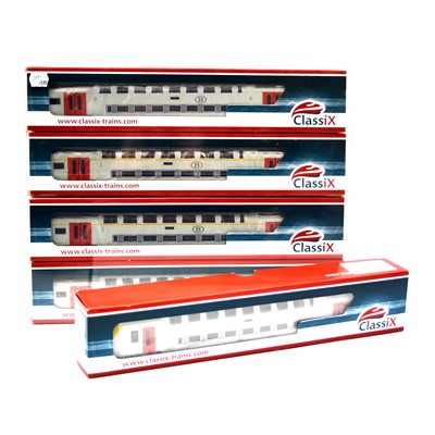 Lot 263 - Classix HO gauge model railway passenger coach set ref 6022-1 / 6022-2 etc