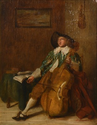 Lot 192 - Rottonara, Gentleman with cello.