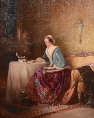 Lot 191 - Pancraz Koerle, The card game