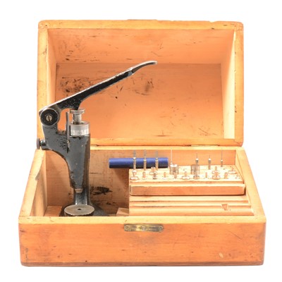 Lot 99 - King Universal Staking Tool (incomplete) and another staking tool.