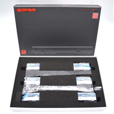 Lot 366 - LS Models EPM Productions HO gauge model railway 3-car set ref E414902 Rame reversible SNCF