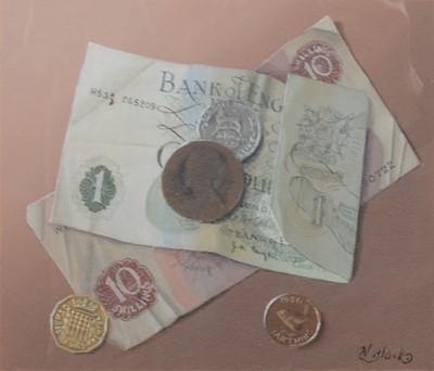 Lot 182 - N Black, Coins and notes