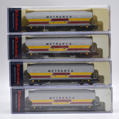 Lot 373 - Electrotren HO gauge model Metransa wagons, four ref 8010K ep IV, all boxed.