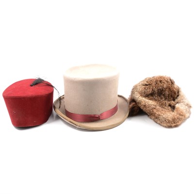 Lot 133A - Two boxes of Military berets and other head wear