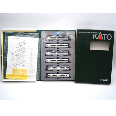 Lot 680 - Kato N gauge model railway 6-car pack, ref 10-170 JR 221 series electric car