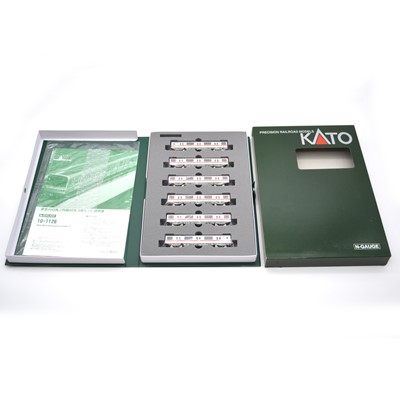 Lot 690 - Kato N gauge model railway 6-car set, ref Tokyo Metro Marunouchi Line series 02